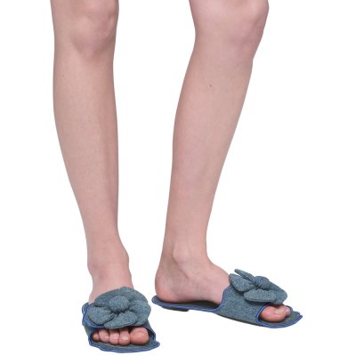 THE DENIM DAISY SANDAL